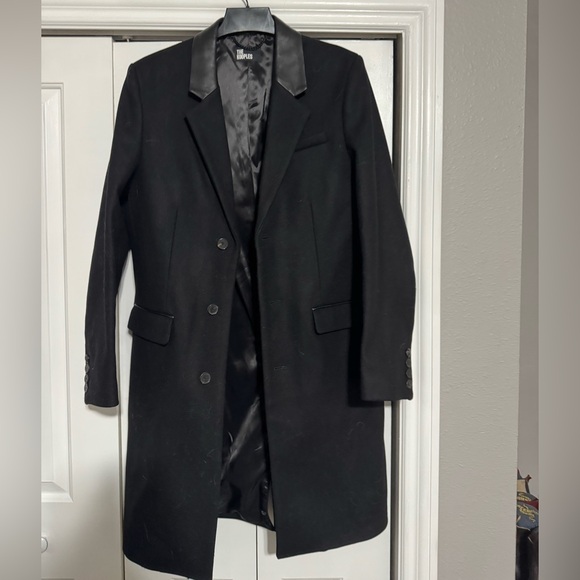 The Kooples Other - The Kooples Black Long Coat